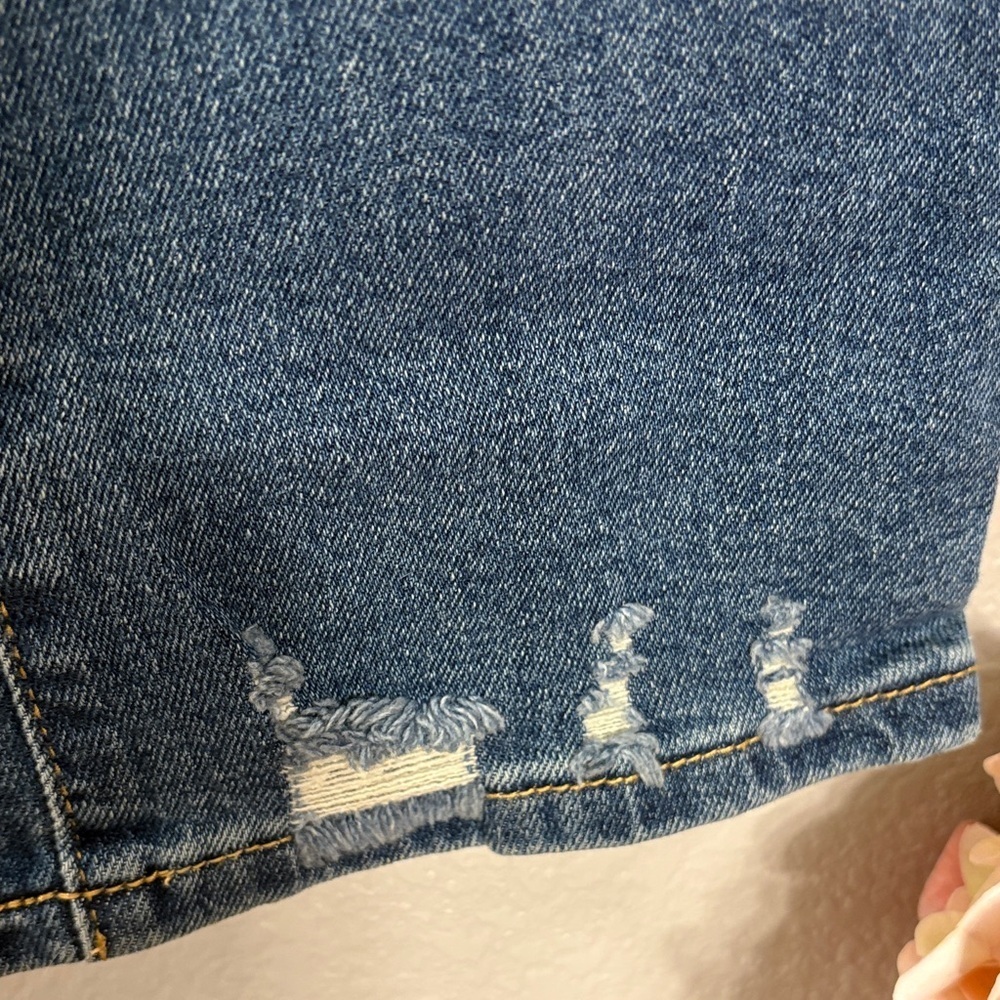 Tractr Dark Blue Flare Jeans - Picture 8 of 13